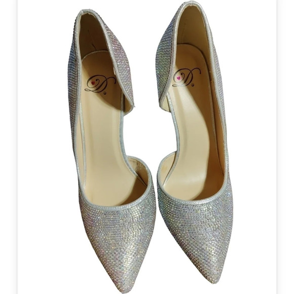 Gorgeous CINDERELLA Crystal Heels NWOB ๐ - Picture 5 of 12